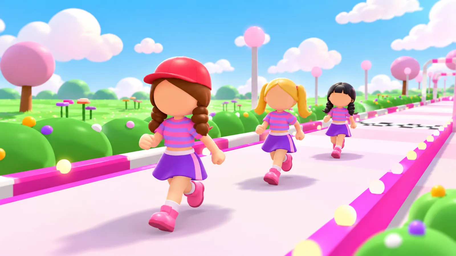 Dress Up Run on PlayKovo